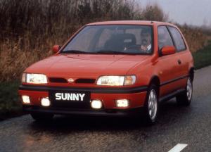 Nissan Sunny 3-Door 1990 года